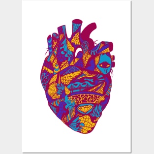 Triad Transparent Heart Posters and Art